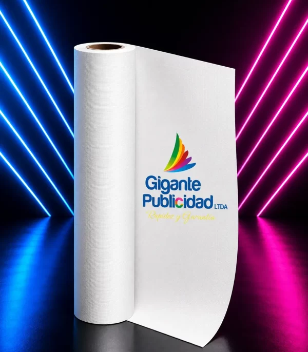 Tela PVC blanca de alta resistencia