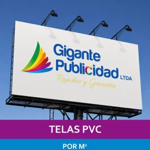 Tela PVC blanca para impresión de gigantografía en alta resolución y publicidad exterior