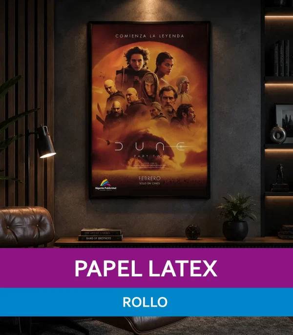 Papel latex para Impresión de Alta Resolución